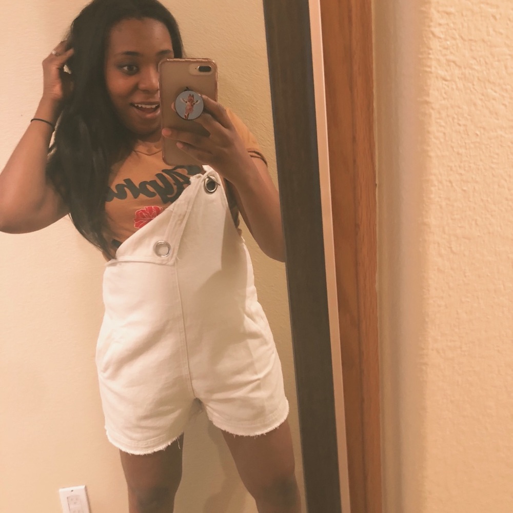 Cream Overalls Coachella Festival